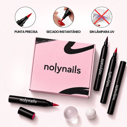 5 tusch-neglelakker uden UV-lampe | Nolynails™